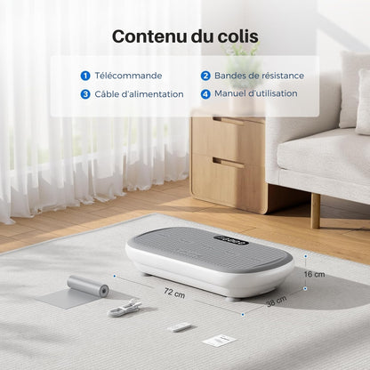 VYBORA - Planche à vibrations + Ceinture OFFERTS