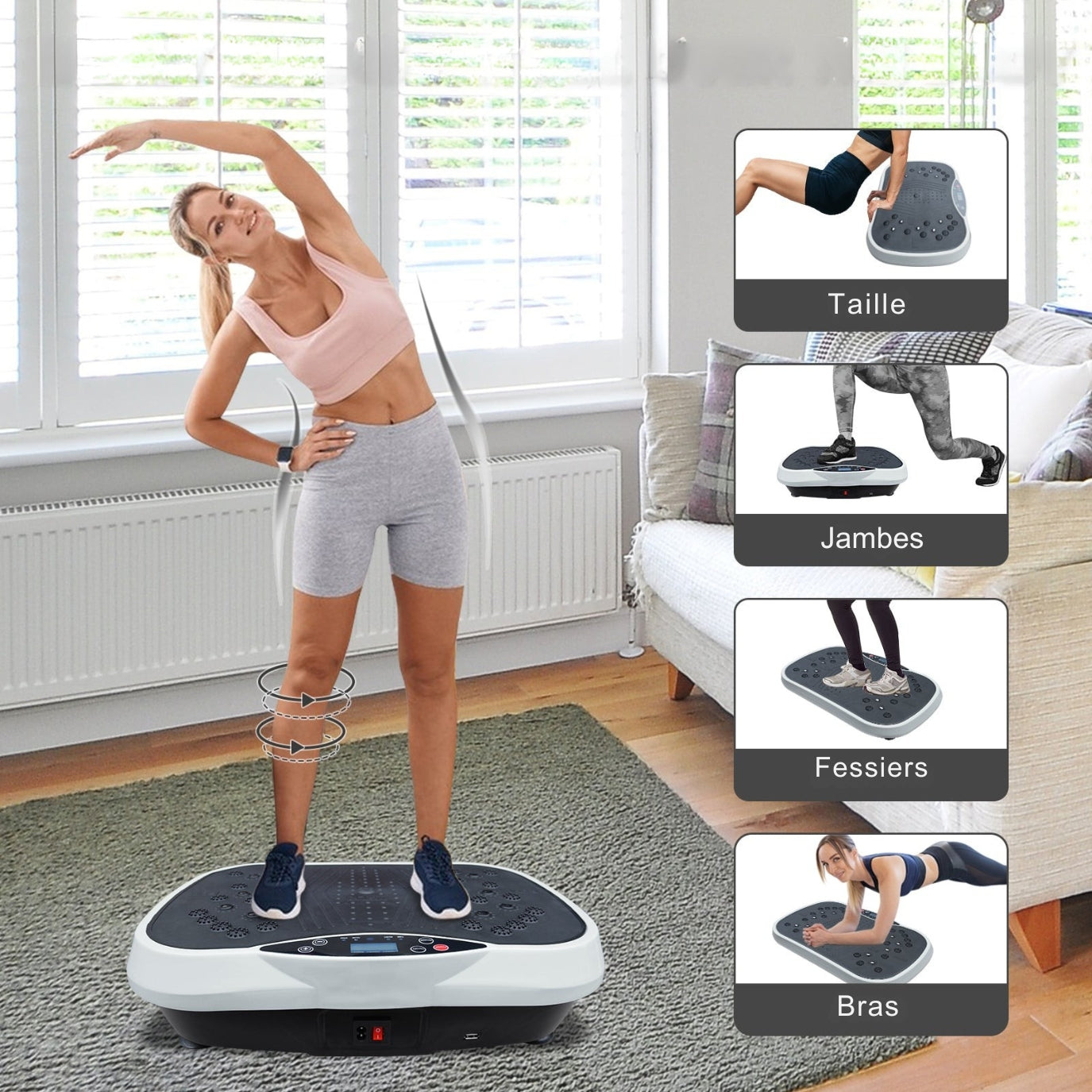 VYBORA - Planche à vibrations + Ceinture OFFERTS